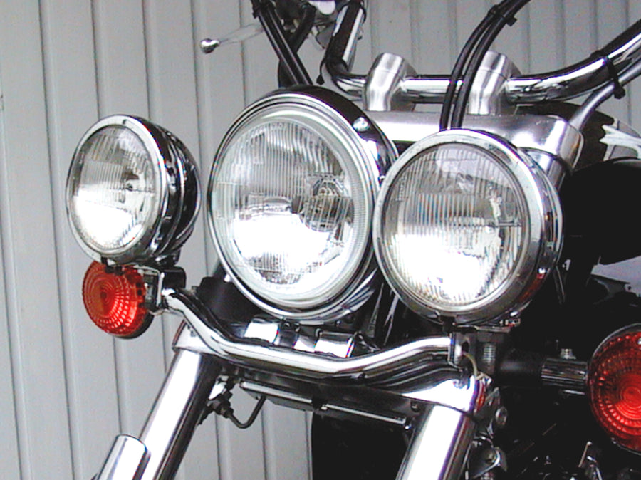 Yamaha XVS 650 Drag Star [1996-2003] - porte-lampe pour phares supplémentaires