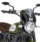 DUCATI SCRAMBLER 800 ICON DARK [2025] – RetroVision Windschild Visier – Schwarz-16