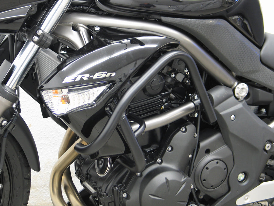 Kawasaki er 6 N/f [2009-2011] - motor protection bar, stable, black