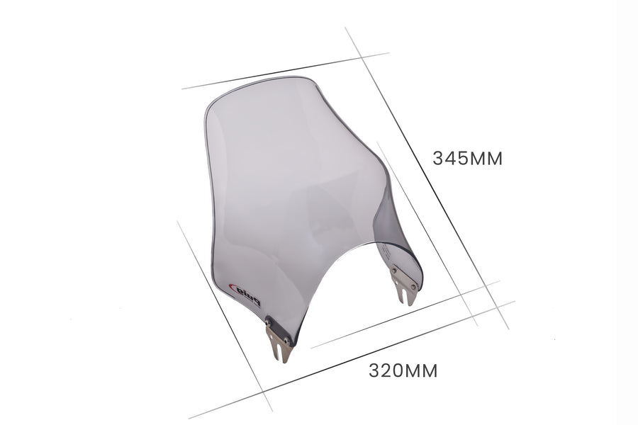 KAWASAKI W 230 [2025] – Naked Verkleidungsscheibe Windschild – Schwarz
