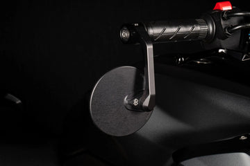 bmw r 18 [GILLES TOOLING] – Moon handlebar end mirror round M12 - 0