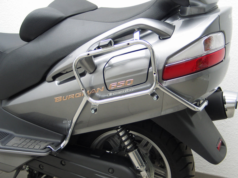 Suzuki à 650 Burgman (également exécutive et ABS) [2004-2012] - Carrier latérale pour les caisses de croisière Givi / Kappa (Monokey)