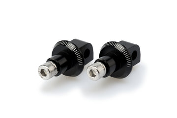 SUZUKI GSX-S 1000 [2025] – Adaptateur repose-pieds passager en caoutchouc – noir