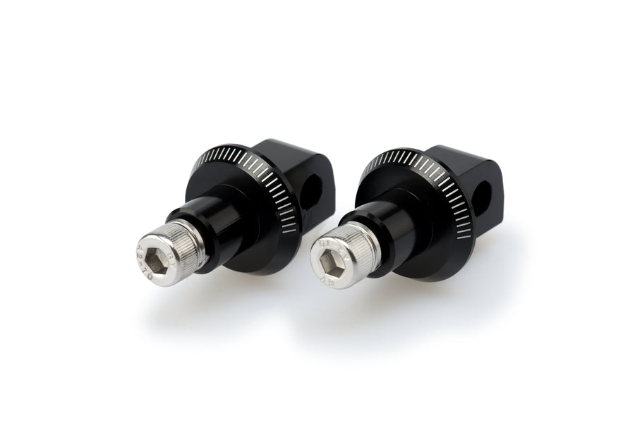 SUZUKI GSX-S 1000 [2025] – Adapter Beifahrer Fußrasten- Gummipad – Schwarz