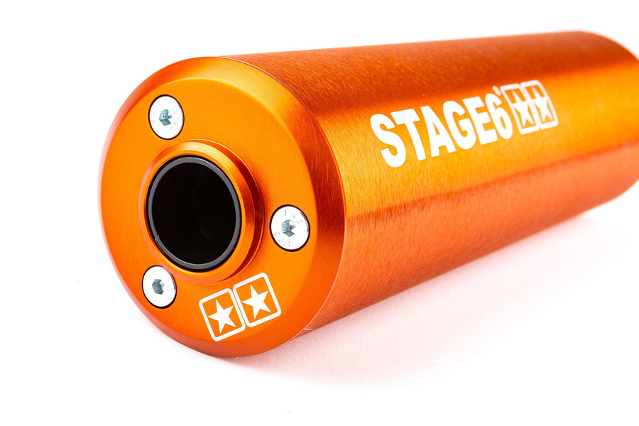 Beta RR SM 50 2T - Pot d'échappement 80 - 90cc CNC orange