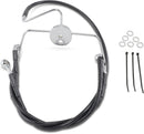 Harley Davidson Flhr [DRAG SPECIALTIES] - Kit de conduite de frein en vinyle noir étendu-2