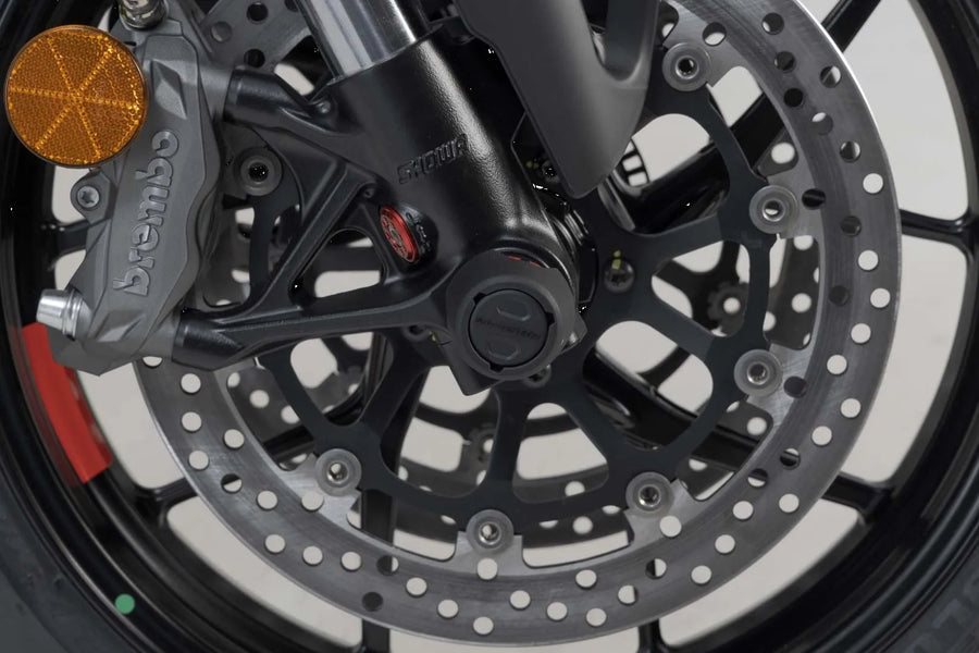 ducati diavel v4 [SW-MOTECH] – kit de protection d'essieu de roue avant