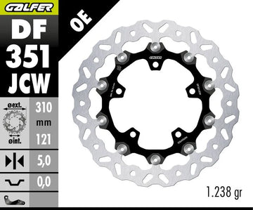 Suzuki Dl 650 V-Strom XT ABS [2026] - DISQUE DE FREIN FLOATECH WAVE – photo 2