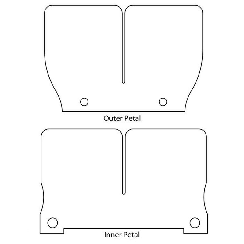 Gas Gas Ec 200 [V-FORCE] - PLAQUE DE REMPLACEMENT POUR BLOC DE MEMBRANE V-FORCE2