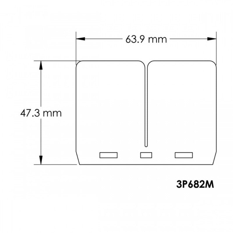 Ktm Exc 200 [V-FORCE] - PLAQUE DE REMPLACEMENT POUR BLOC MEMBRANE V-FORCE3
