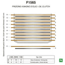 Ducati S 620 [NEWFREN] - Kit d'embrayage à disques de friction standard-2