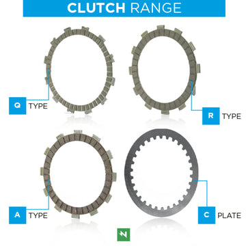 Suzuki GSX 800 S [NEWFREN] - Standard friction disc clutch kit