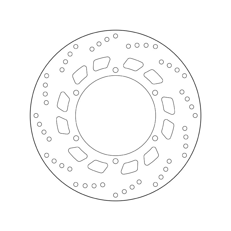 Yamaha Fj 1200 [BREMBO] - Serie Oro rund starr Bremsscheibe