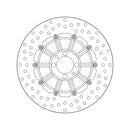 Bmw K 1100 [BREMBO] - Disque de frein rigide rond Série Oro-2