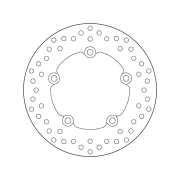 Honda Ctx 700 [BREMBO] - Disque de frein rigide rond Série Oro - 0