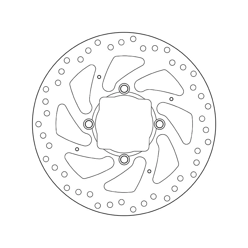 Ducati Diavel 1200 [BREMBO] - Serie Oro rund starr Bremsscheibe