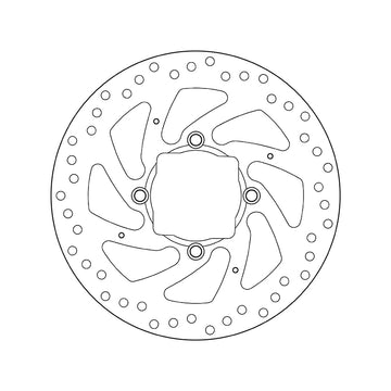 Ducati Diavel 1200 [BREMBO] - Serie Oro rund starr Bremsscheibe - 0