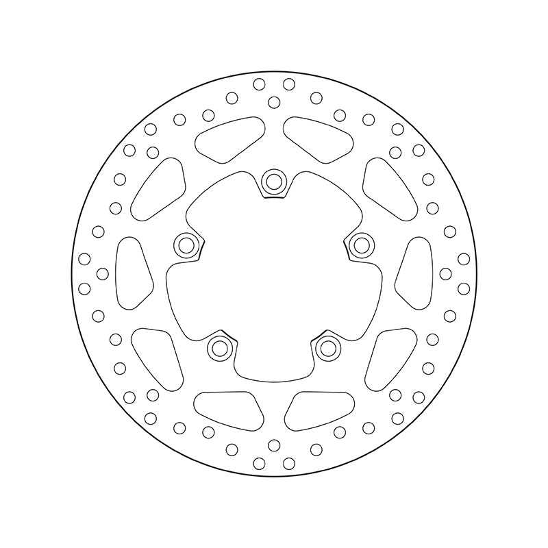 Triumph Tiger Explorer 1200 [BREMBO] - Serie Oro rund starr Bremsscheibe