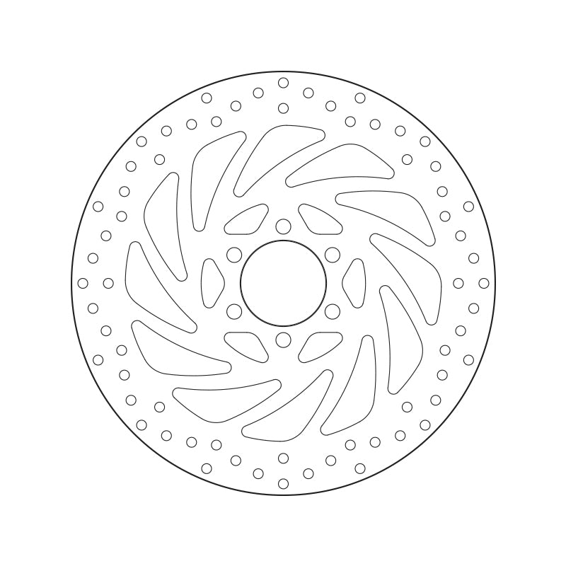 Ktm Duke 125 [BREMBO] - Serie Oro rund starr Bremsscheibe