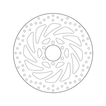 Ktm Duke 125 [BREMBO] - Serie Oro rund starr Bremsscheibe