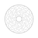 Ktm Duke 200 [BREMBO] - Serie Oro rund starr Bremsscheibe
