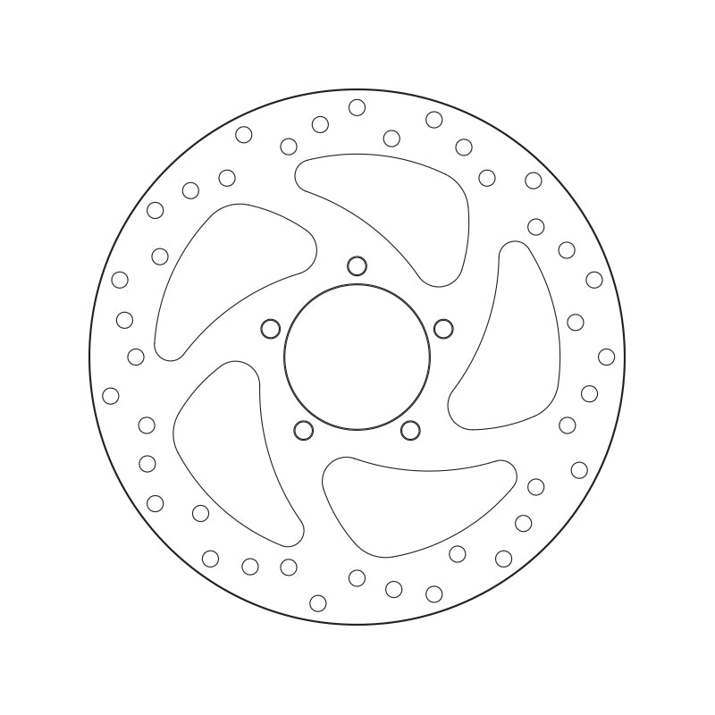 Ducati Multistrada V4 [BREMBO] - Series Oro round rigid brake disc