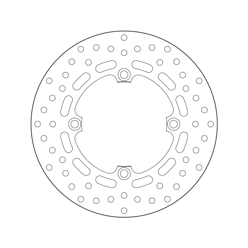 Honda Xl 750 [BREMBO] - Series Oro round rigid brake disc