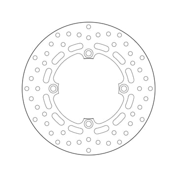 Honda Xl 750 [BREMBO] - Disque de frein rigide rond Série Oro