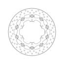 Yamaha Fzs 1000 Fazer [BREMBO] - Series Oro round floating brake disc