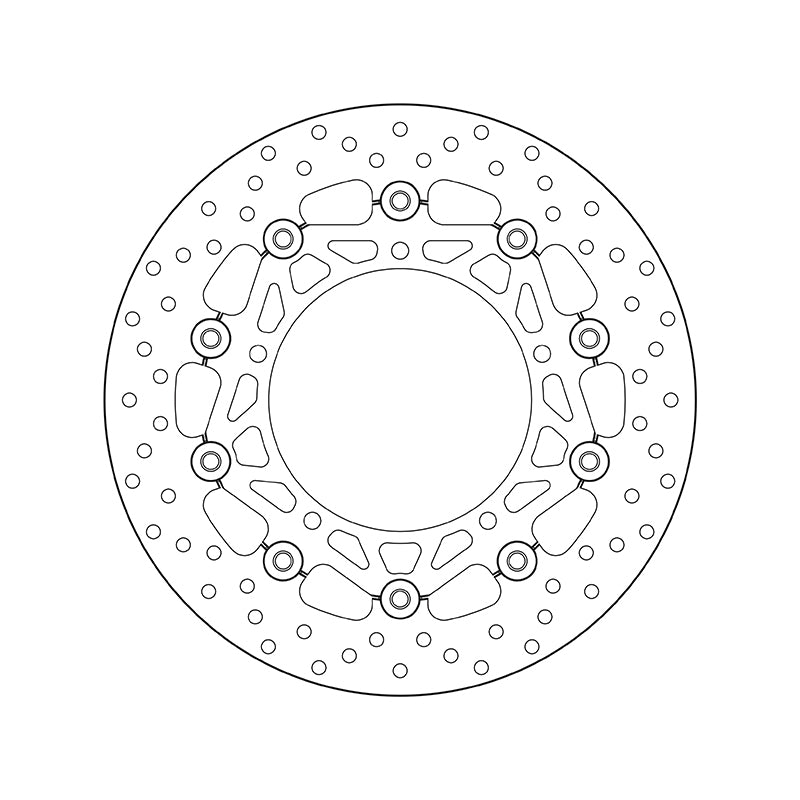 Yamaha Sp [BREMBO] - Series Oro round floating brake disc