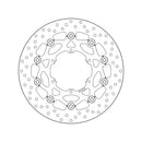 Bmw F 650 Gs Tw [BREMBO] - Disque de frein flottant rond série Oro-2