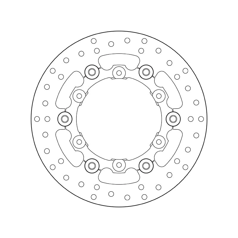 Husqvarna Supermoto 701 [BREMBO] - Disques de frein flottants ronds série Oro - par paires