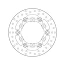 Ktm Smc 690 [BREMBO] - Series Oro round floating brake discs - in pairs