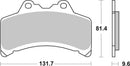 Yamaha Gts 1000 [BREMBO] - Street Carbon Ceramic Brake Pads - 07YA3108