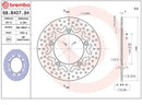 Kymco Ak 550 [BREMBO] - Serie Oro Bremsscheibe starr - 68B40794