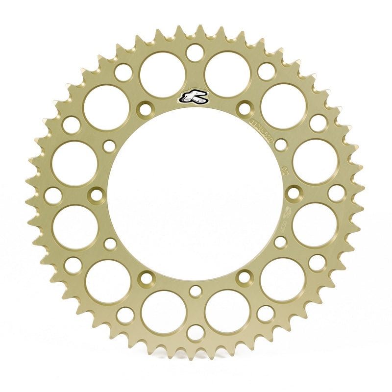 Yamaha Yz 426 [RENTHAL] - Couronne arrière ultralégère en aluminium anodisé dur autonettoyant - 520