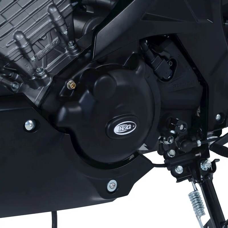 Suzuki GSX-S 125 ABS SPECIAL EDITION [2018] - (Générateur) Protecteur de couvercle de carter droit noir Suzuki GSX-R125