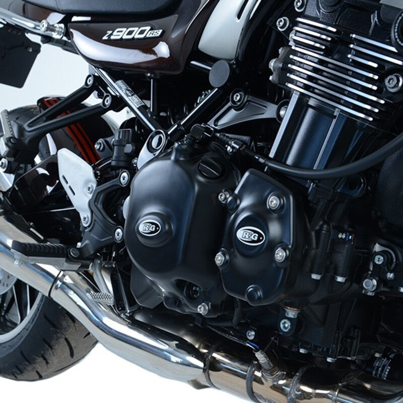 Kawasaki Z 900 RS ABS ZR900C [2018-2022] - (Kupplung) Rechter Kurbelgehäusedeckelschutz Schwarz Kawasaki Z900RS