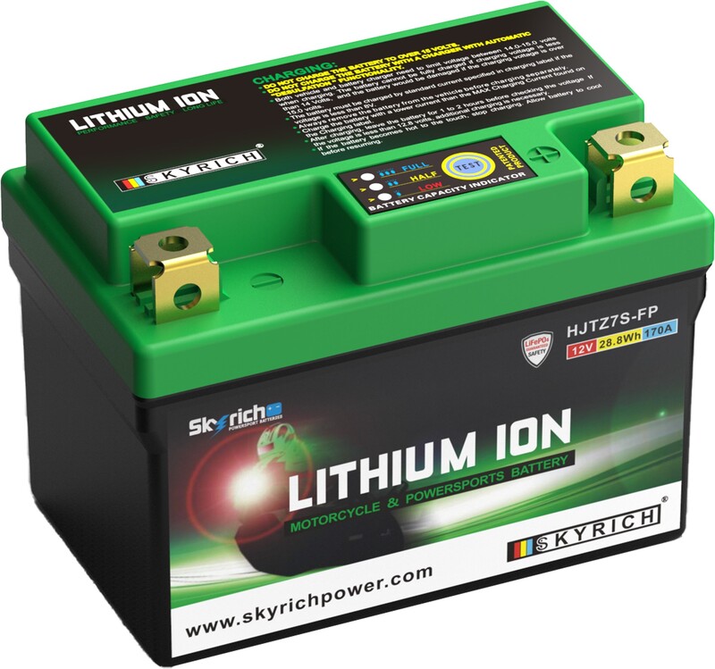 Honda Sh 125 [SKYRICH] - Lithium-ion battery - HJTZ7S-FP