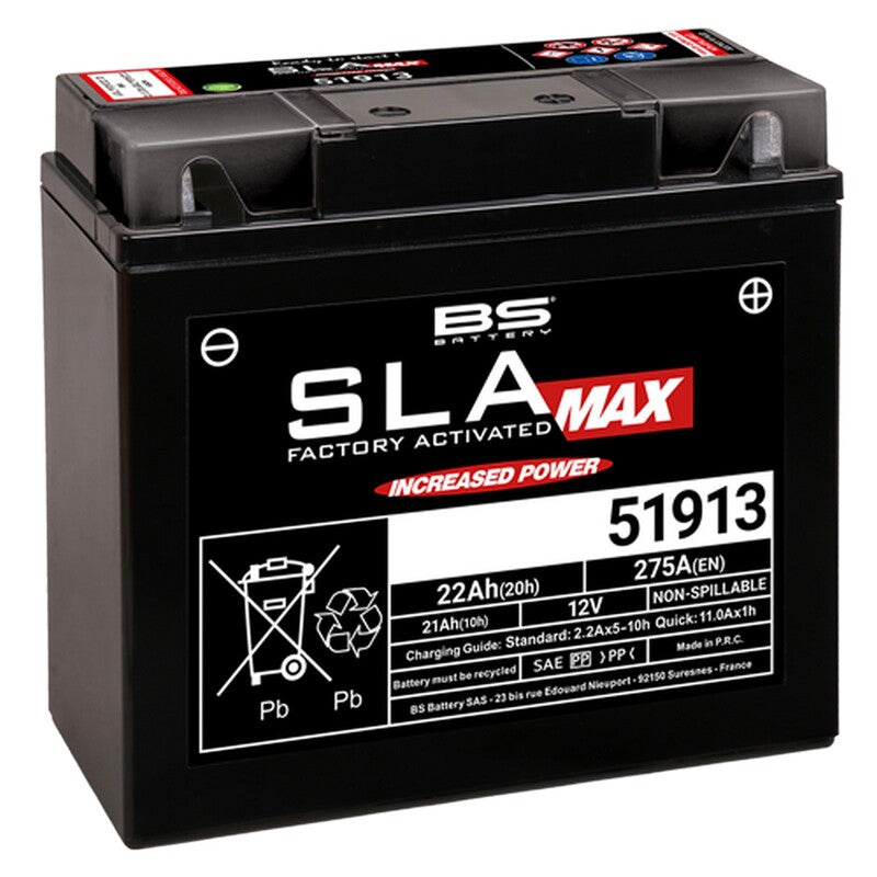 Bmw R 1150 [BS BATTERY] - SLA Max Wartungsfreie Batterie Werkseitig aktiviert - 51913