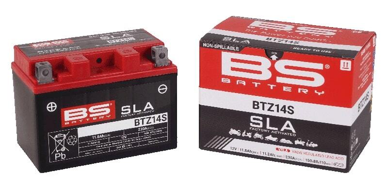 Honda Xl 700 V Transalp [BS BATTERY] - SLA Wartungsfreie Batterie Werkseitig aktiviert - BTZ14S