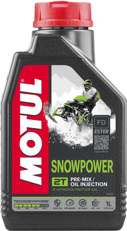 Snowpower 2T motor oil for snowmobile 1L [Motul]