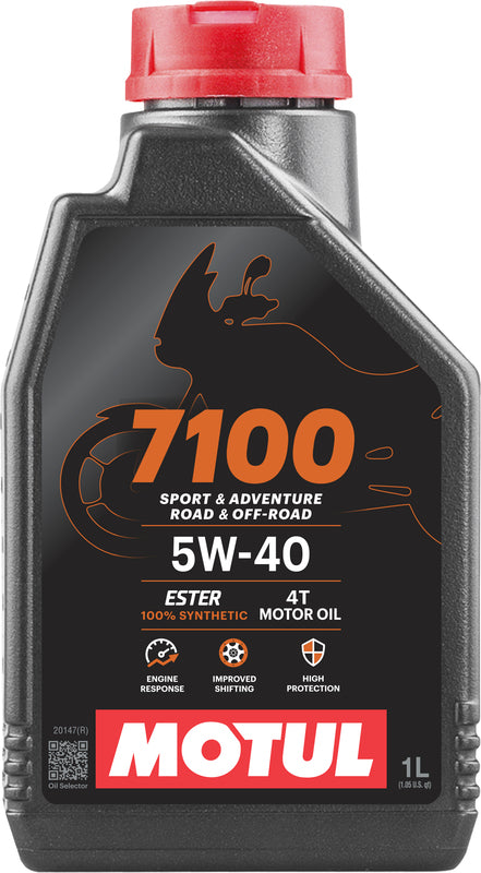 Motor oil 5W40 4T 1L for motorcycles [Motul]