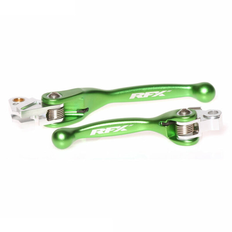 Kawasaki Kx 250 [RFX] - Race Geschmiedeter flexibler Hebelsatz (Grün) - Kawasaki KXF450