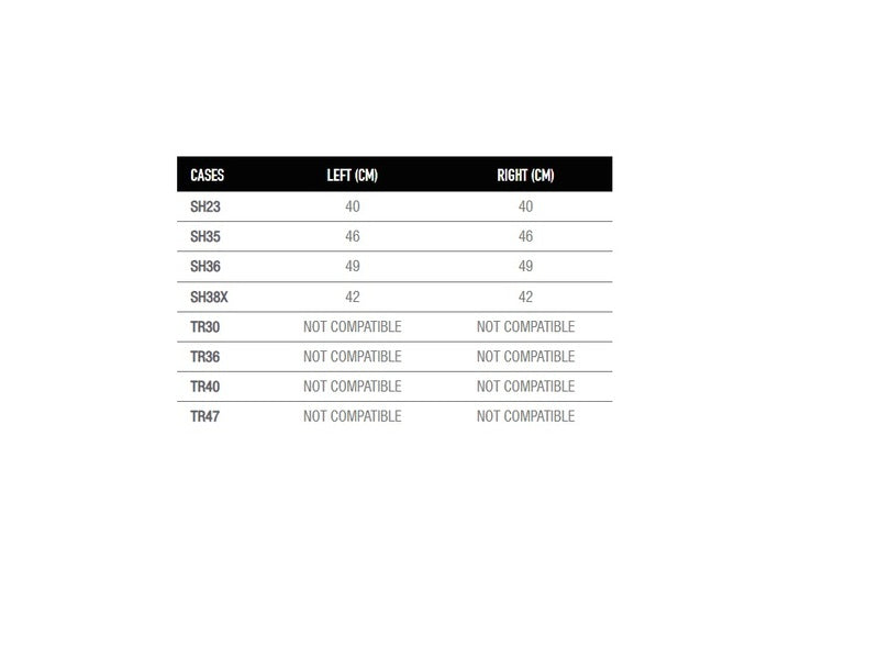 Suzuki Gsx S1000Gx [SHAD] - 3P mounting system (side) - SUZUKI GSX-S1000GT