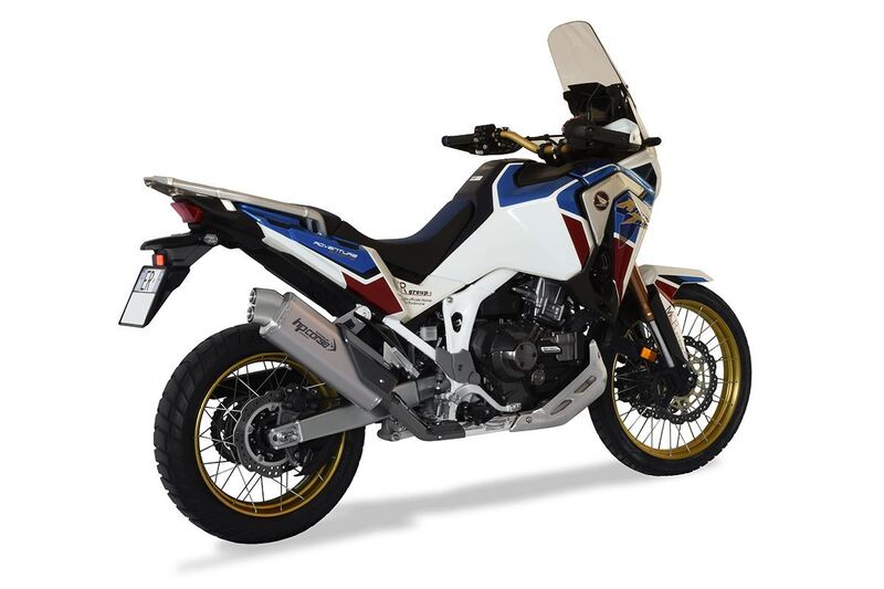 Honda Crf 1100 L Africa Twin Adv. Sports [HP CORSE] - 4-Track R Slip On rear silencer