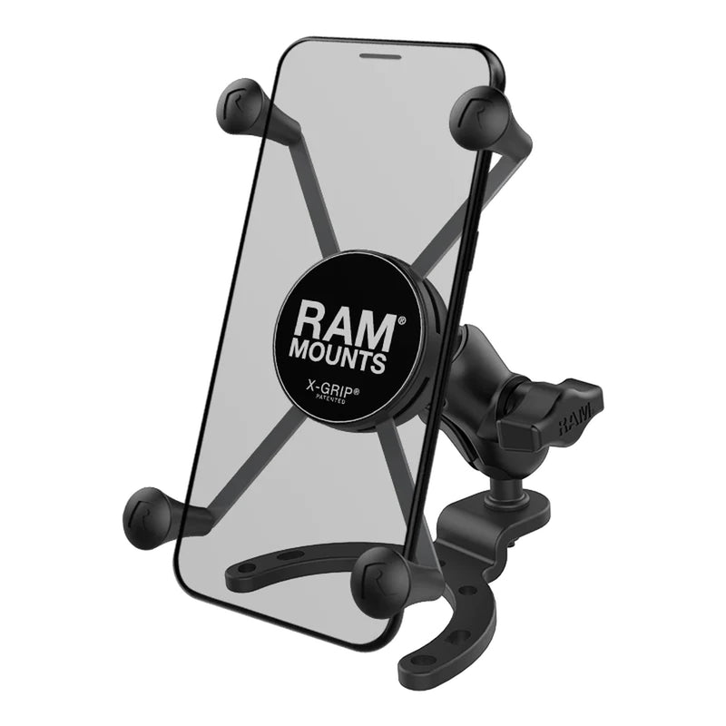 Bmw R 850 R 259 [RAM] - MOUNTS X-Grip® Kurzarm-Telefonhalterung mit großem Tankfuß - große Telefone