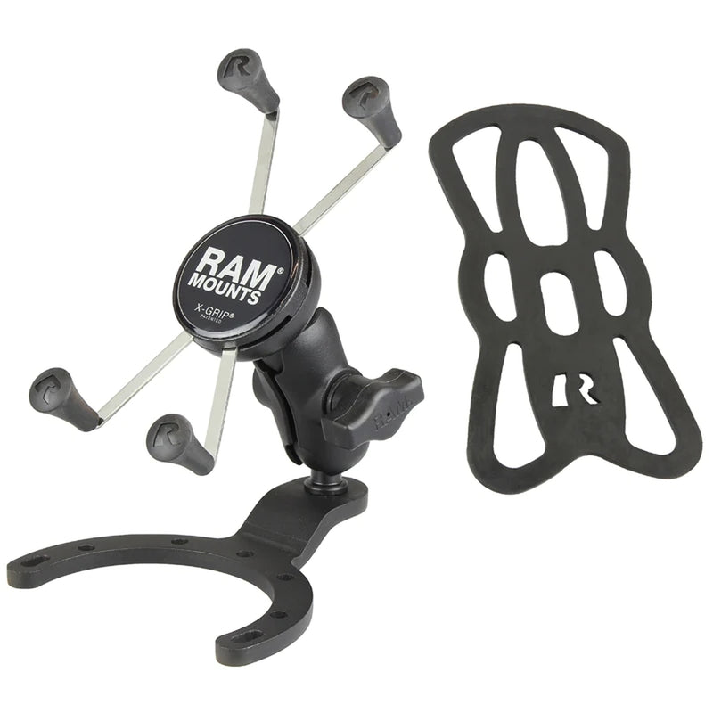 Bmw R 1100 [RAM] - MOUNTS Support de téléphone à manches courtes X-Grip® avec grande base de réservoir - grands téléphones