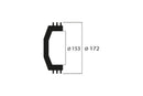 Kawasaki J 300 [MALOSSI] - Cloche d'embrayage Maxi Wing ø 153 mm
