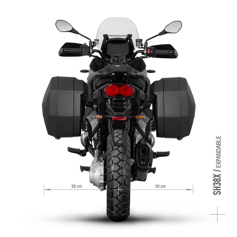 Moto Guzzi Stelvio [SHAD] - Système de montage 3P